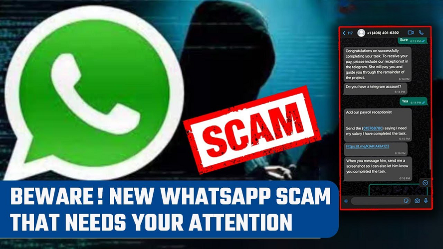 WhatsApp hacking scams तेजी से फैल रहे हैं 