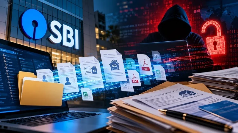 SBI ग्राहक डेटा लीक का कथित दावा: 3.75 लाख रिकॉर्ड और 2,722 दस्तावेज़ों को लेकर साइबर सुरक्षा चिंता